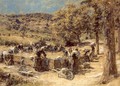 Lavandieres en Provence - Léon-Augustin L'hermitte