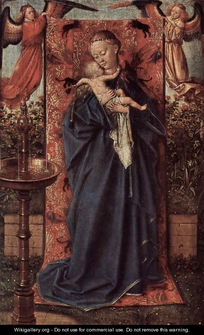 Virgin at the source - Jan Van Eyck