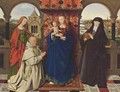 The Madonna with the Carthusians - Jan Van Eyck