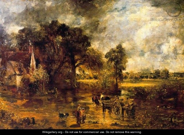 The Heuwagen, Study - John Constable