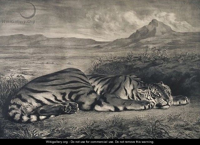 Le Tigre Royale - Eugene Delacroix