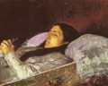 Miss Castillo on his deathbed - Mariano José María Bernardo Fortuny y Carbó