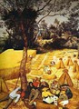 The Corn Harvest (August) 2 - Pieter the Elder Bruegel