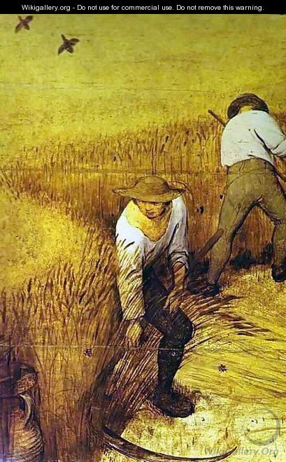 The Corn Harvest (August) - Pieter the Elder Bruegel