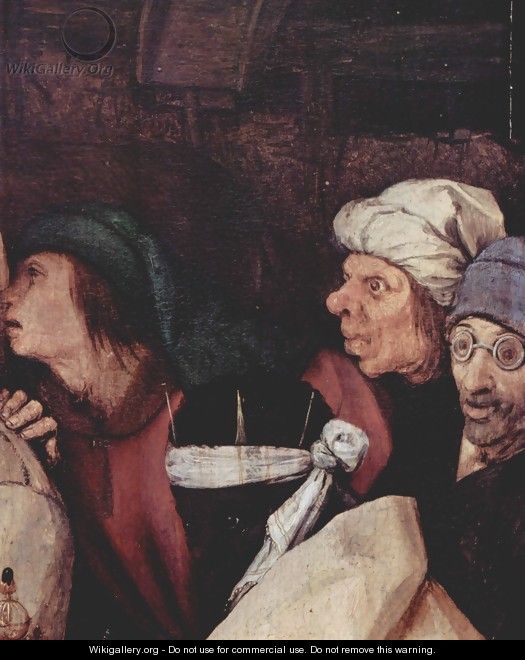 Adoration of the Magi, detail 4 - Pieter the Elder Bruegel