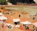 Beach of Zarauz - Joaquin Sorolla y Bastida