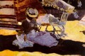 Beach of Biarritz - Joaquin Sorolla y Bastida