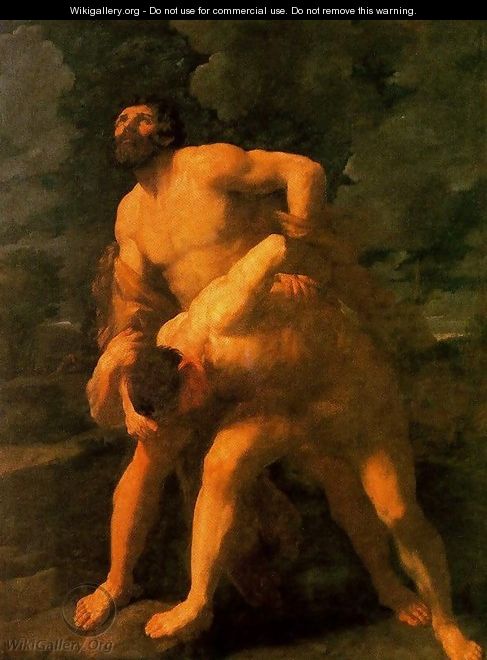 Hercules Wrestling with Achelous - Guido Reni