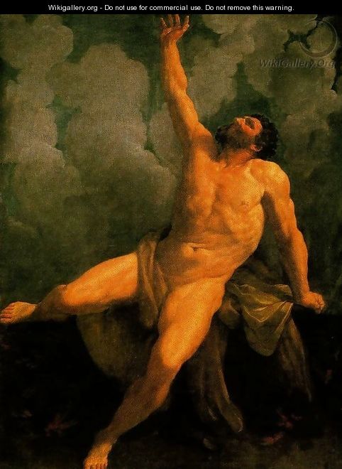 Hercules on the Pyre - Guido Reni