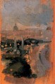 Landcape of Paris - Joaquin Sorolla y Bastida