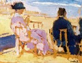 San Sebastian beach - Joaquin Sorolla y Bastida