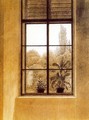 Window and Garden - Caspar David Friedrich