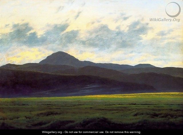 Landscape in the Riesengebirge 2 - Caspar David Friedrich