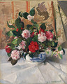 Still life, camellias - George Lambert