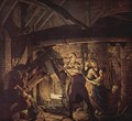 The forge - Joseph Wright