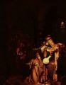 The Alchemist in Search of the Philosopher's Stone - Joseph Wright