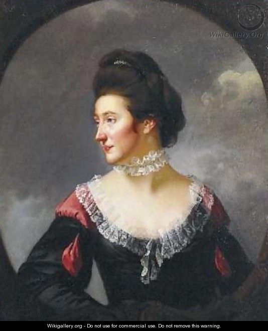 Portrait of Penelope Margaret Stafford - Joseph Wright