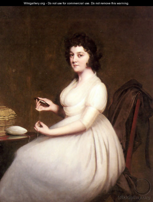 Portrait of Mrs Abney - Joseph Wright