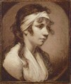 Portrait of Harriet, the Artist's Daughter - Joseph Wright