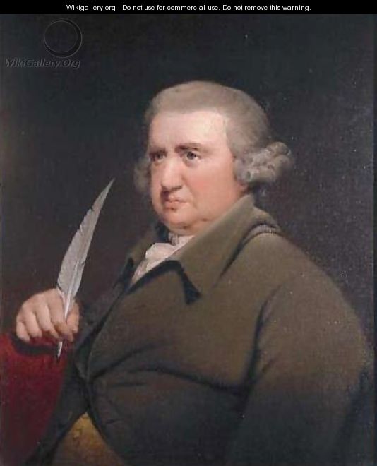 Portrait of Erasmus Darwin - Joseph Wright