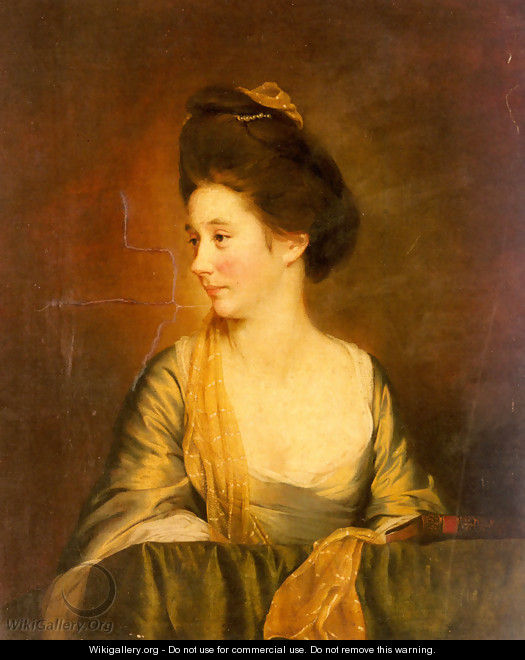 Portrait Of Susannah Leigh - Joseph Wright