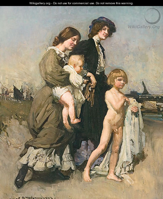 The holiday group (The bathers) - George Lambert