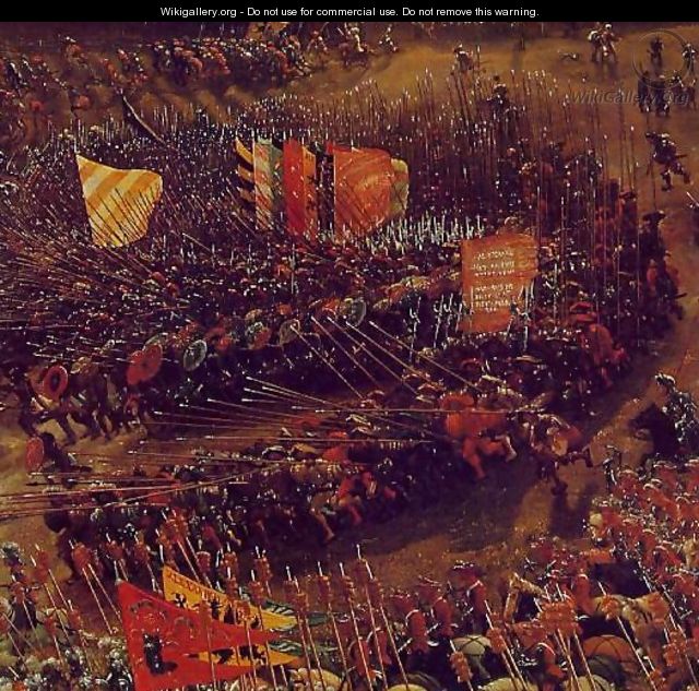 The Battle of Alexander at Issus (detail 3) - Albrecht Altdorfer