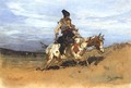 Kozak na koniu 3 - Josef von Brandt