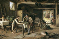 A game of draughts - Charles Hunt
