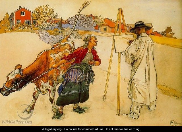 The farmer - Carl Larsson