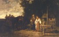 Pozegnanie (Kozak konia poil) - Josef von Brandt