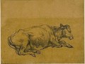 Study of a Cow - Thomas Gainsborough
