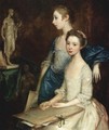 Portrait of the Artist's Daughters - Thomas Gainsborough