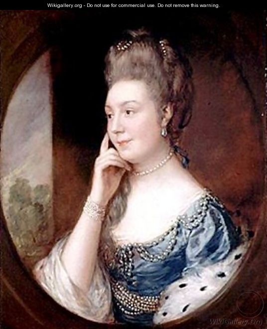 Portrait of Mrs. Collins - Thomas Gainsborough