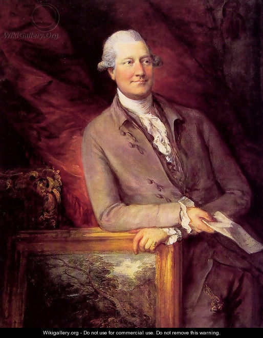 Portrait of James Christie - Thomas Gainsborough