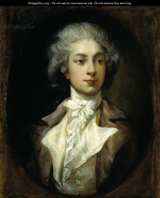 Portrait of French dancer Auguste Vestris - Thomas Gainsborough