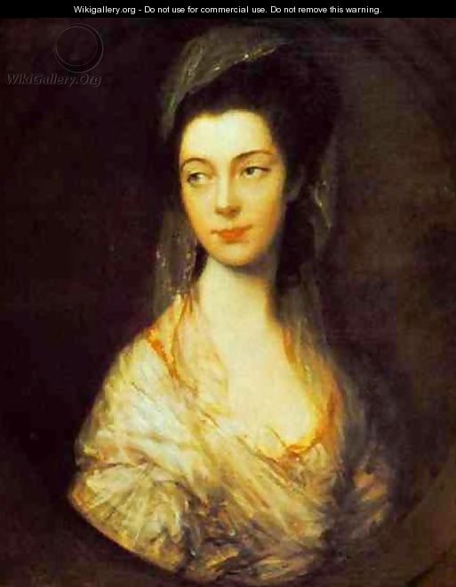 Mrs. Christopher Horton later Anne Duchess of Cumberland - Thomas Gainsborough