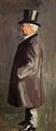 Portrait of Leopold Czihaczek, in Profile Facing Left - Egon Schiele