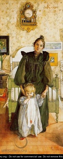 Karin and Kersti - Carl Larsson