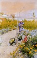 In the garden 2 - Carl Larsson