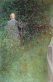 In The Hawthorn - Carl Larsson