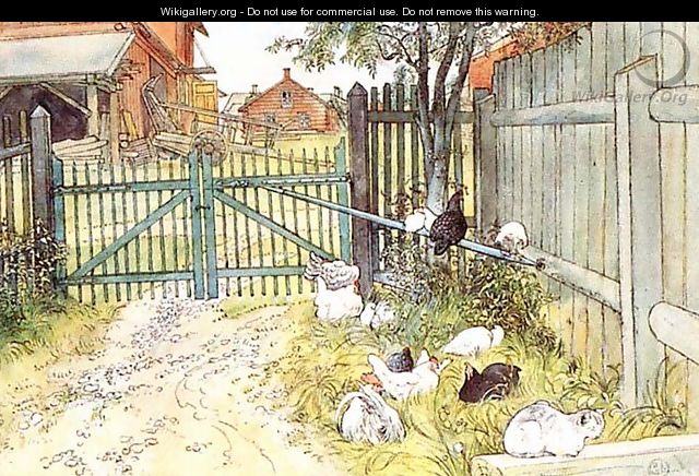 The Gate - Carl Larsson