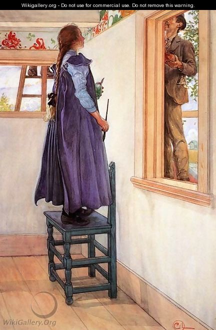 Suzanne And Another - Carl Larsson