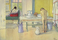 Summer Morning (at Spardavet) - Carl Larsson