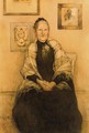 My mother - Carl Larsson