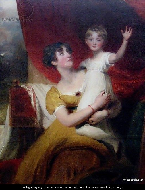 Lady Orde with her daugther Anne - Sir Thomas Lawrence