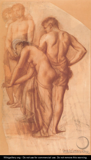 Study for Four Figures in 