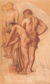 Study for Four Figures in 'Rest' - Pierre-Cecile Puvis de Chavannes