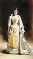 Portrait of Mrs. Albert Cahen of Antwerp - Léon Bonnat