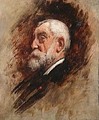 Portrait of Henri Harpignies - Léon Bonnat